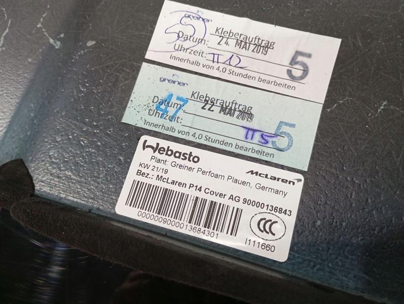 Mclaren 720s spider electrochromic vario roof kit panprama Киев