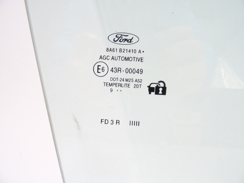 фото №7, Скло двері перед передня ford fiesta mk7 2008-