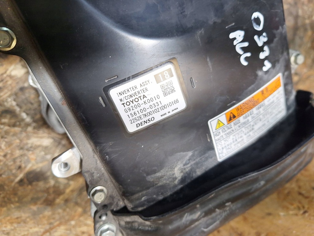 фото №6, Инвертор инвертор g9200-k0010 toyota yaris iv 20- 1.5 hybrid