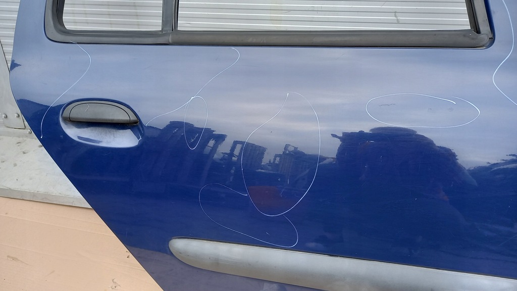 фото №4, Дверь правое задняя renault thalia 03r sedan 5d