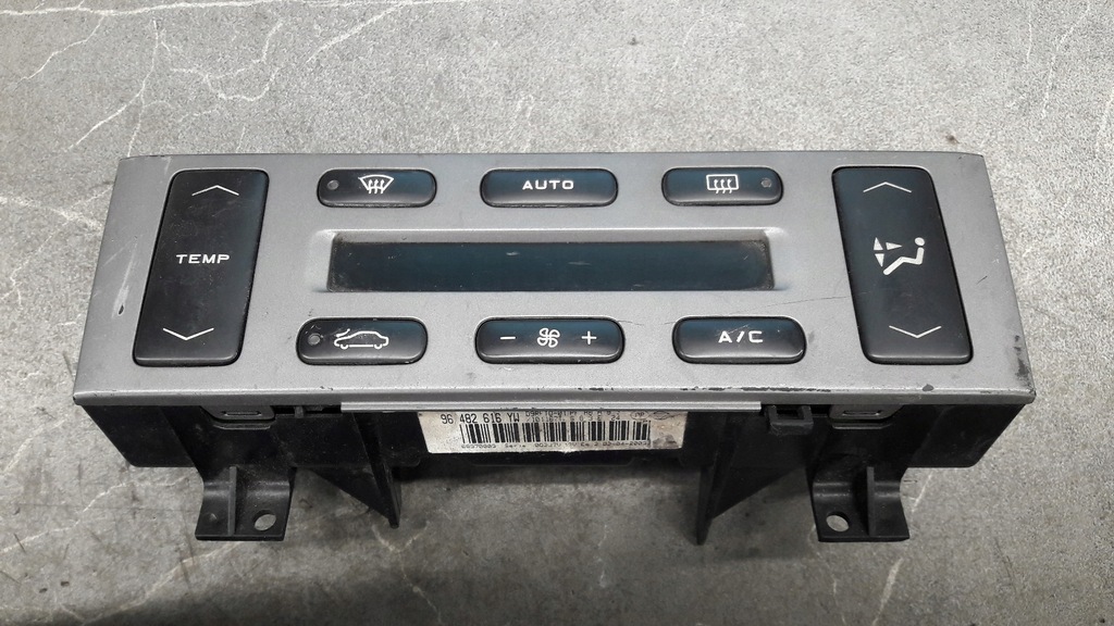 фото №9, 96482616yw панель кондиционера klimatron peugeot 406