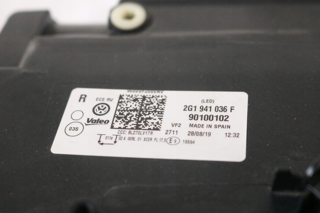 фото №8, Vw polo vi 2g1lampa правая перед передняя 2g1941036f