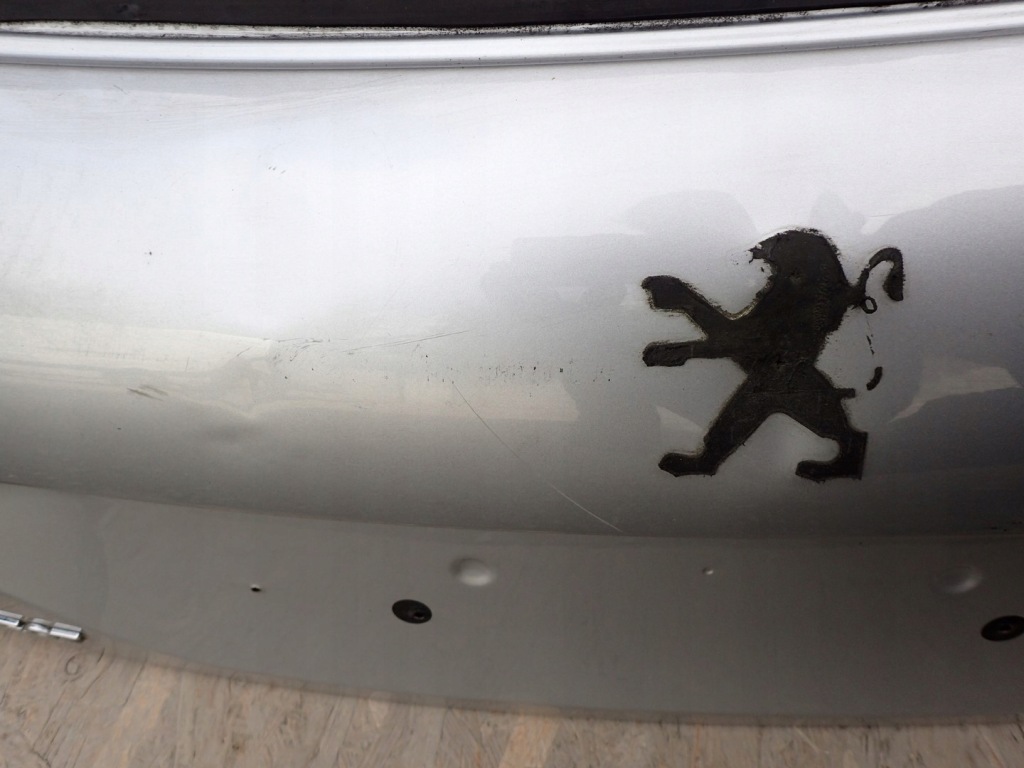 фото №4, Кришка багажника задня кришка багажника peugeot 207