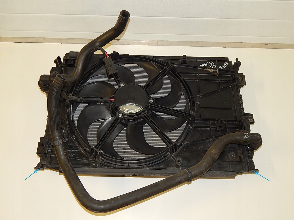 фото №5, Citroen c4 picasso ii 1.6 ehdi радіатор комплект радіатор wody кондиціонер