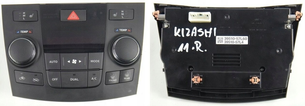 фото №1, Suzuki kizashi 11 r панель обдув керування