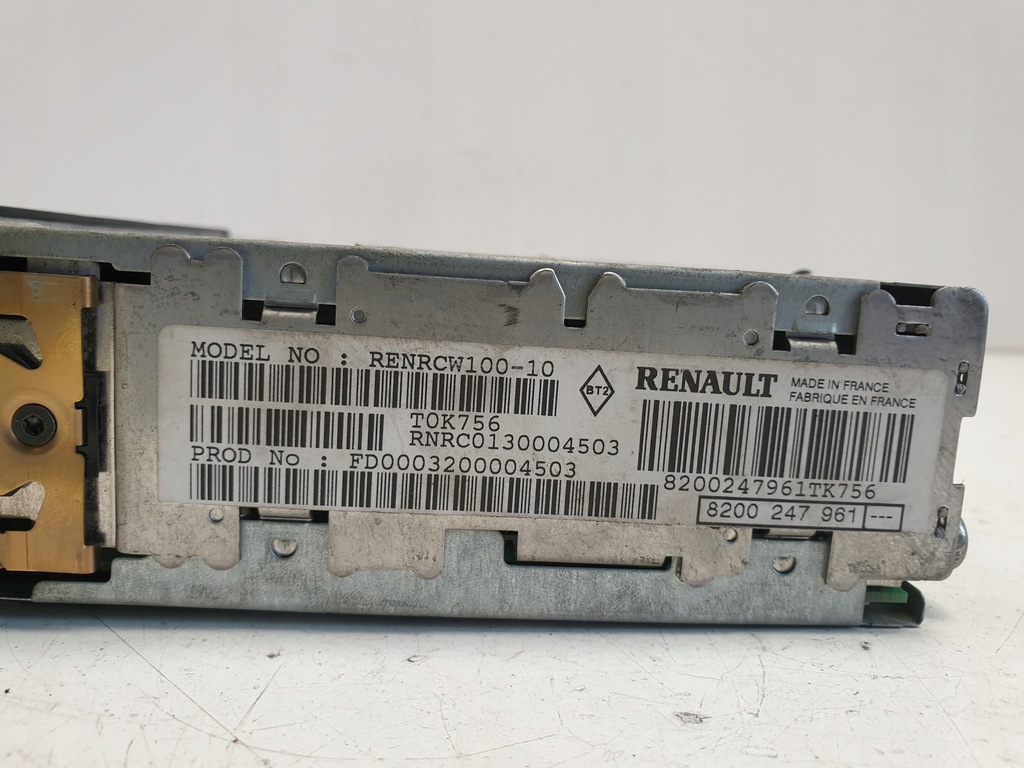фото №4, Renault laguna ii радіопрогравач 8200247961 kod