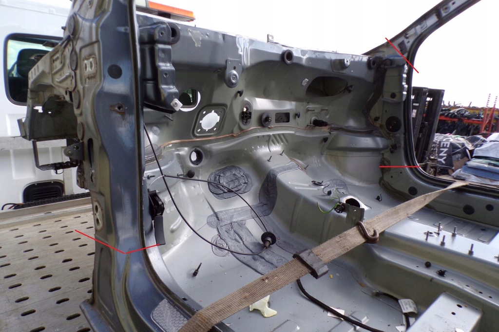 фото №5, Порог левый перед блок двигателя środkwy citroen ds4