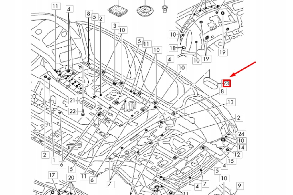 фото №8, Audi q7 4m задні роз'єм підйомника nowe оригінальні 4m0802847b