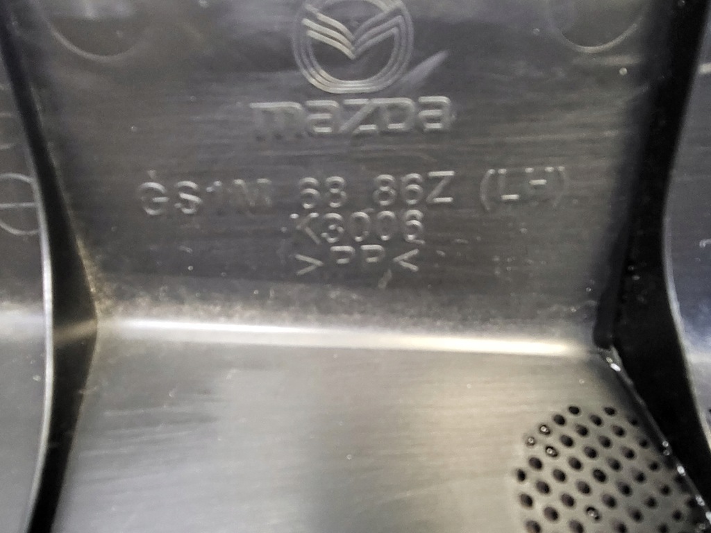 фото №10, Обшивка обивка багажника левый задняя кронштейн полка mazda 6 gh hb оригинальный номер