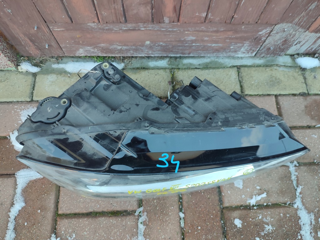 фото №8, Vw golf vii sportsvan фара правий оригінал