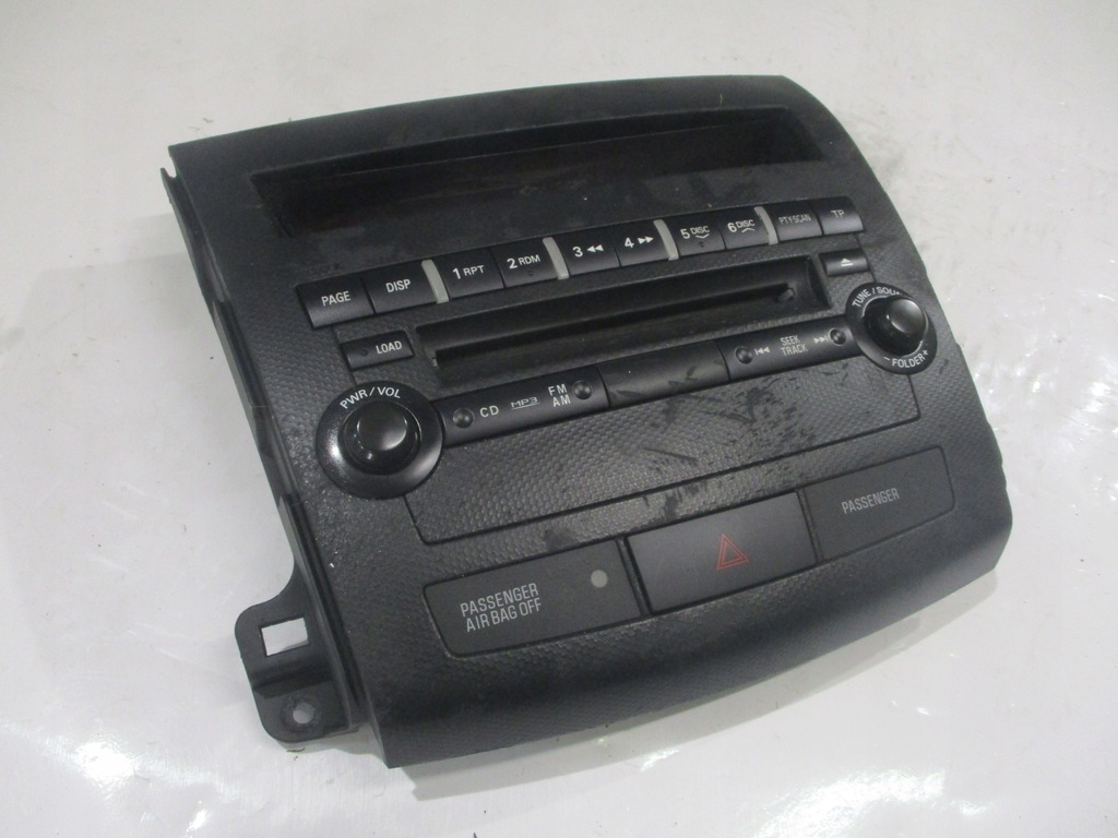 фото №3, Рамка панель управление радио cd citroen c-crosser