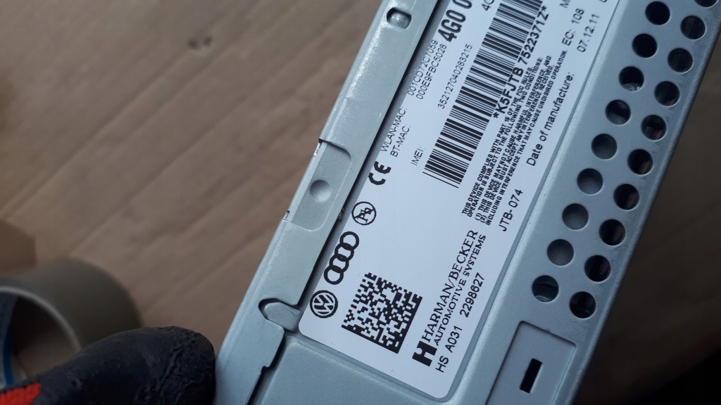 фото №8, A6 c7 4g считыватель блок mmi 3g 4g0035746c a7