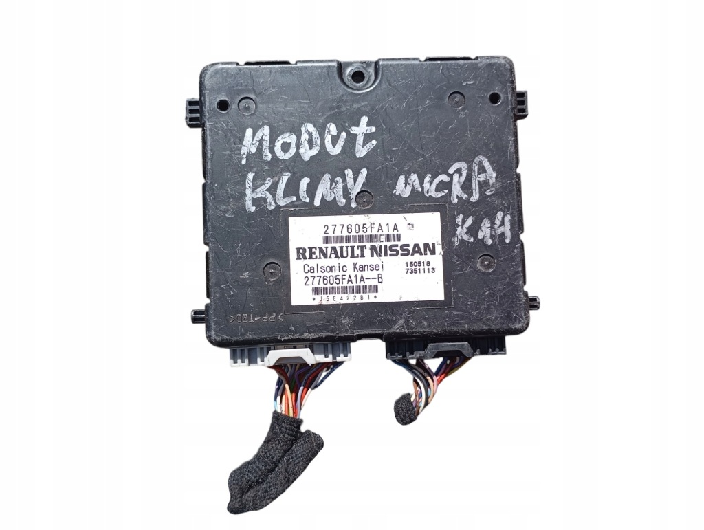 фото №1, Модуль кондиционера nissan micra k14 оригинальный номер 277605fa1a