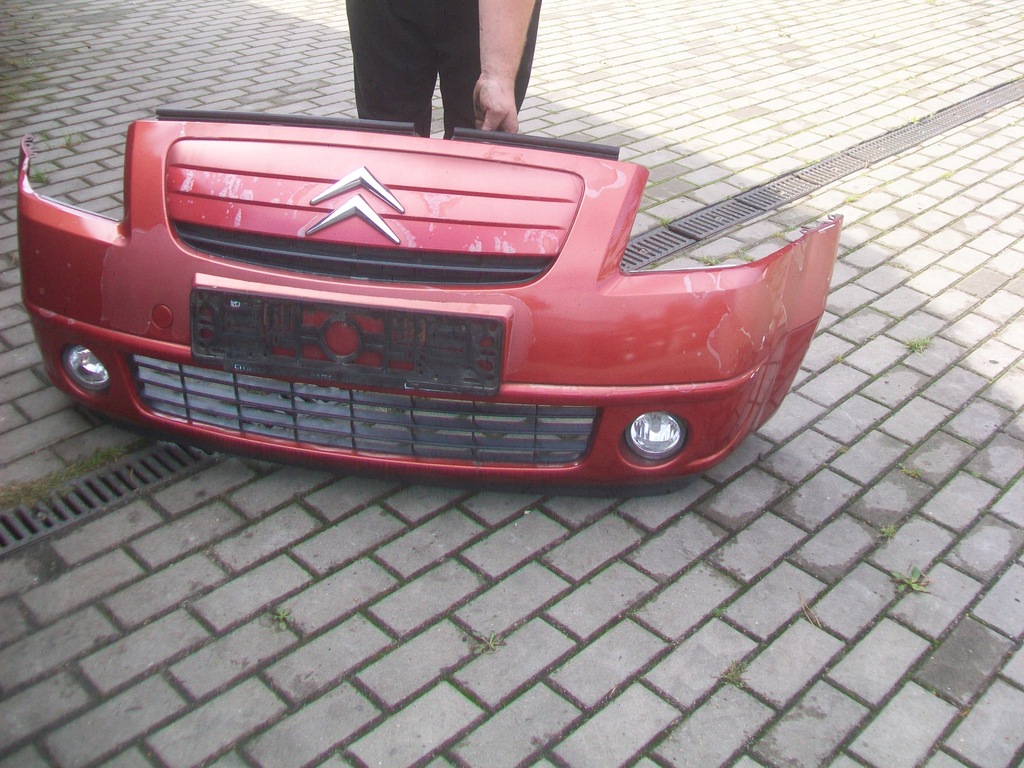 фото №8, Бампер передній kompletny оригінал citroen c2 колір ekqd