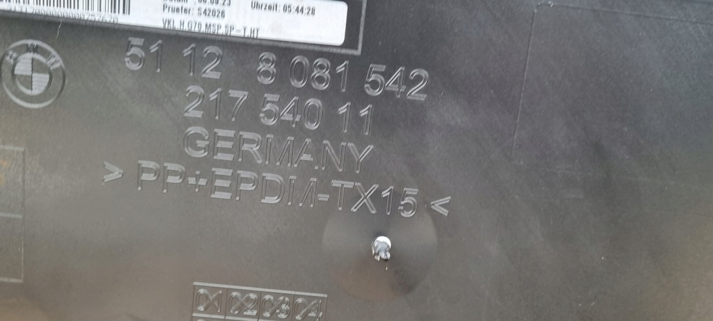 фото №14, Bmw 7 i7 g70 m-pakiet бампер задняя оригинал d033