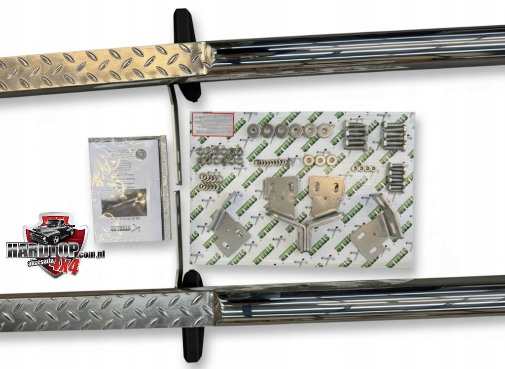 фото №7, Пороги бічний трубопровід хром wyżłobienie пороги поміст isuzu d max 2020+