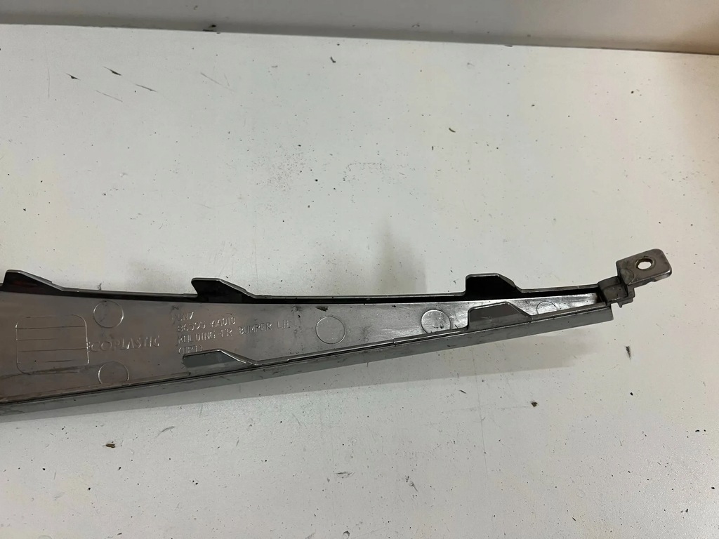 фото №9, Hyundai elantra vii 2021- левая молдинг хром бампера передний перед oem