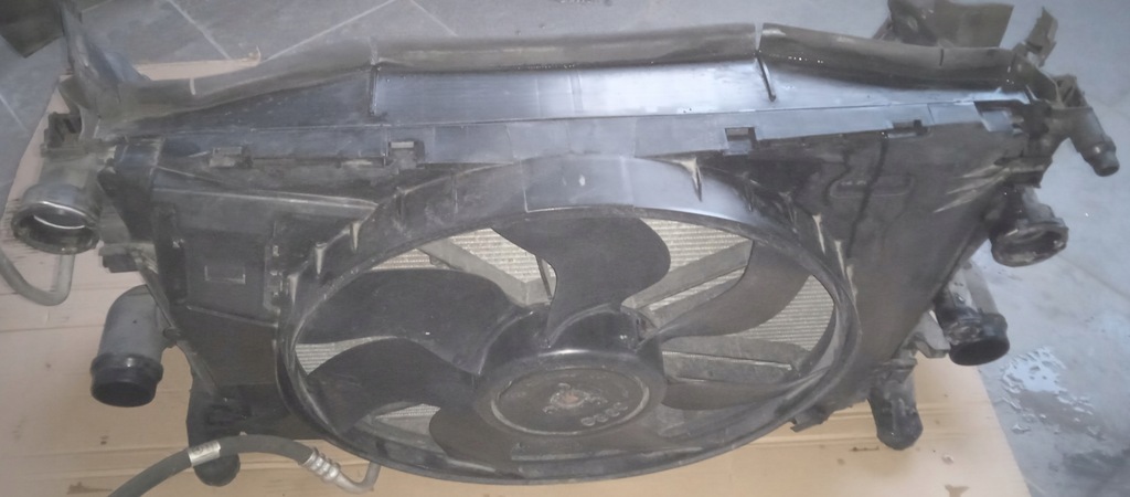 фото №1, Mercedes w 212 комплект радіатор 2.2 cdi вентилятор