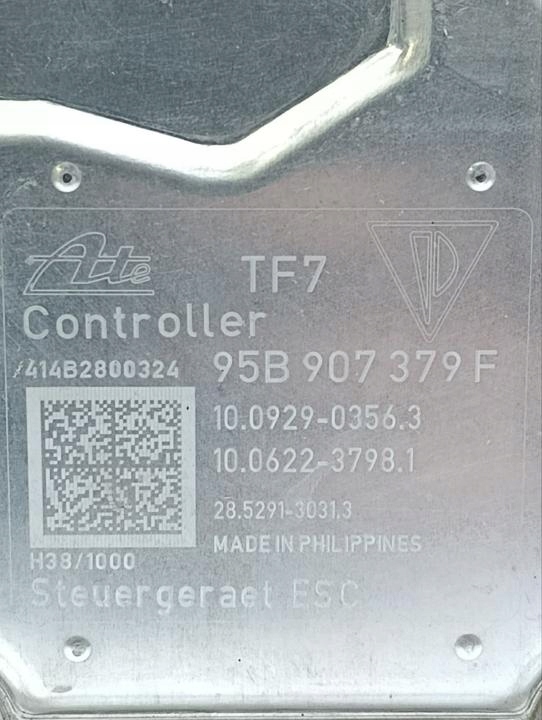 Модуль керуючий abs гідравлічний porsche macan 2015 95b614517f Ціна