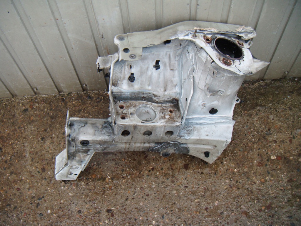 фото №2, Renault clio iii 3 05-09 лонжерон рама підкрилок чверть - правий перед