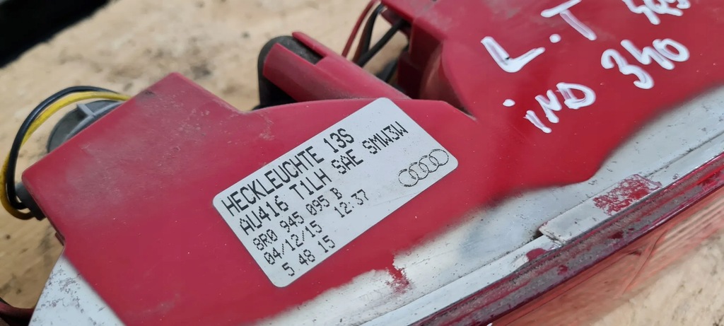 фото №6, Sq5 8r lift q5 лампа левый задняя w бампер 8r0945095b