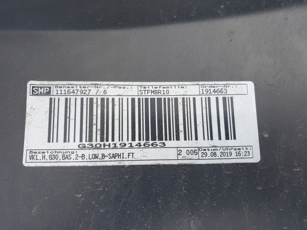 фото №7, Bmw 5 g30 бампер задний sedan седан