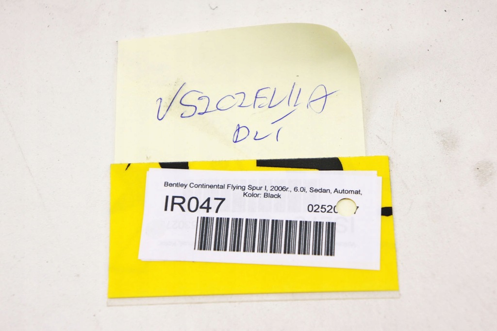 фото №6, Ir047 bentley flying spur i прокладка левый задняя