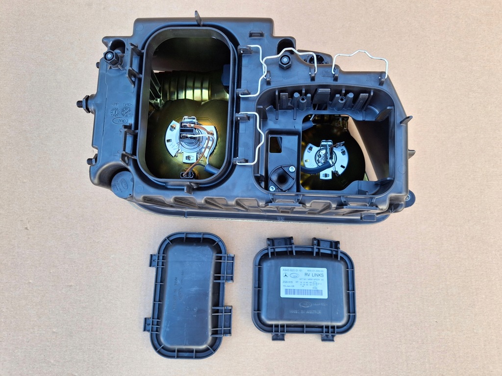 фото №8, Mercedes actros mp2 фара лівий новий оригінал лампа a9438200161