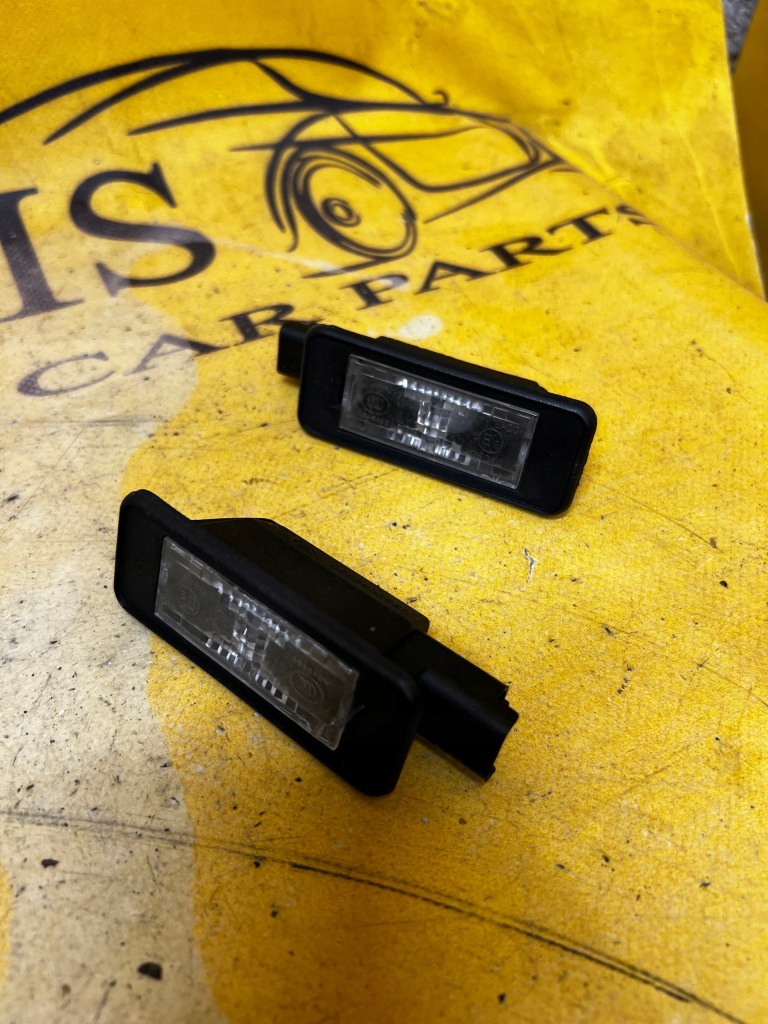 фото №1, 2 x освітлення лампа освітлення номерного знака реєстраційний peugeot citroen