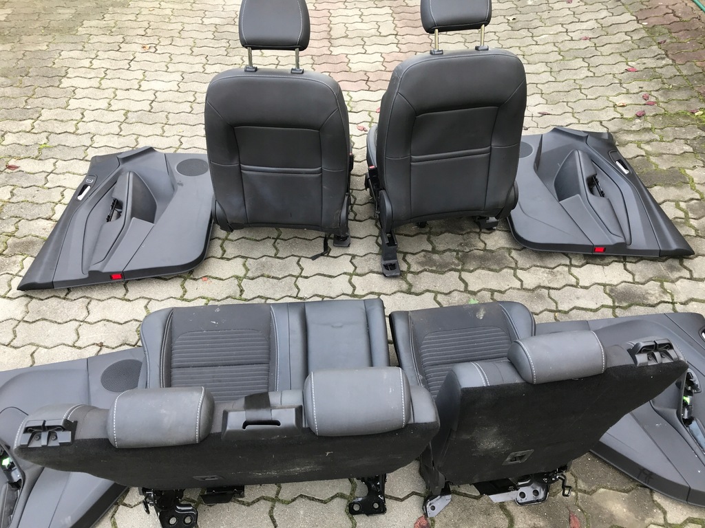 фото №6, Сидіння заднє сидіння обшивки напівшкіра ford kuga mk2