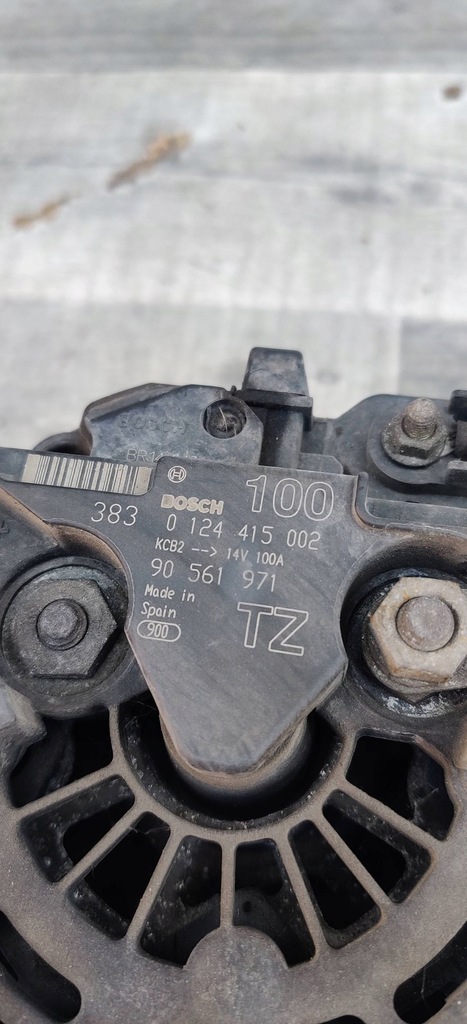 фото №6, Opel meriva a 2003 генератор 90561971