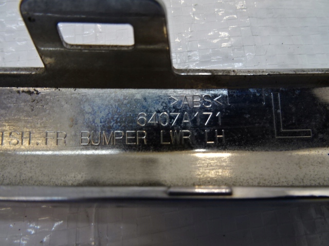 фото №11, Mitsubishi asx lift левый хром молдинг бампера передний перед 6407a171