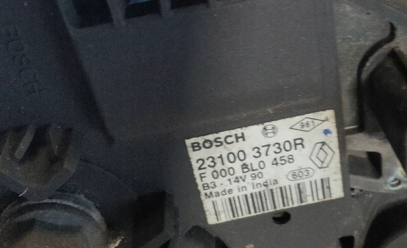 фото №2, Renault clio iv генератор 231003730r