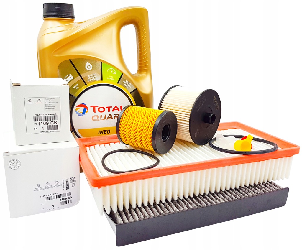 фото №1, Citroen c5 ii iii 2.0 hdi набір фільтрів олія 5w30