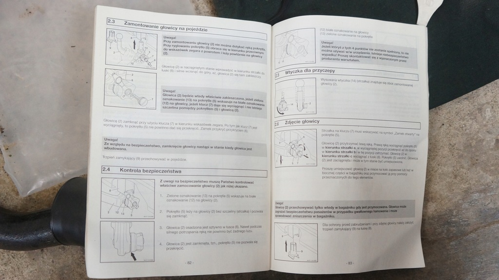 фото №12, Ford focus mk1 hak буксировочный жгут oris a-50-x съемный ключи