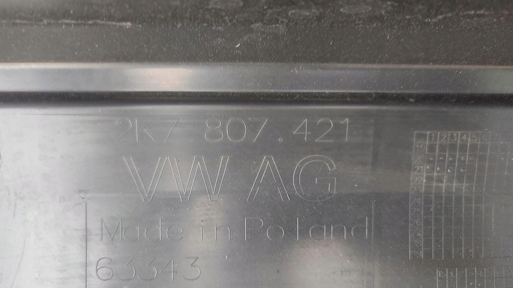 фото №10, Vw caddy v бампер задній задня 2k7807421