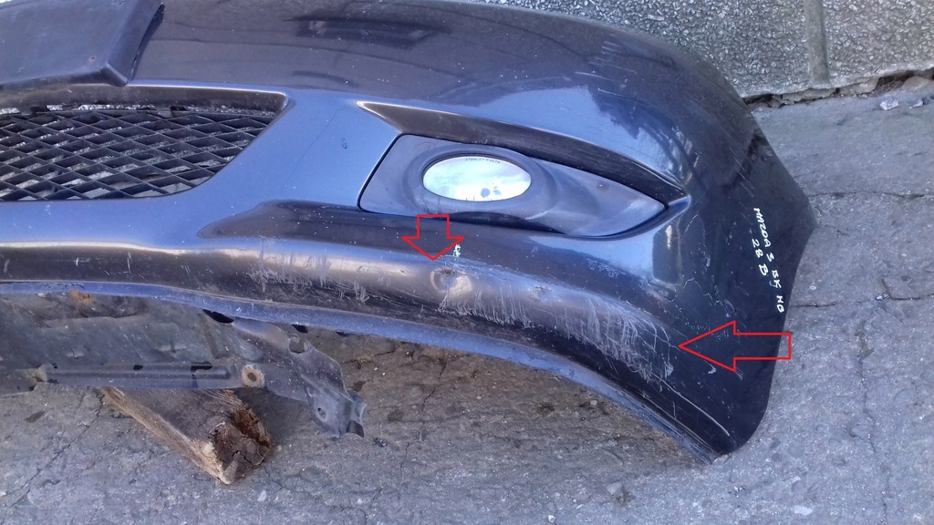 фото №7, Бампер перед передний bp4k50031 mazda 3 bk hb 03- 28b