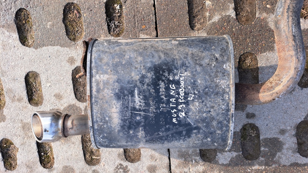 фото №7, Ford mustang 18 r 2.3 ecobost вихлоп гасник jr33-5g213-hj