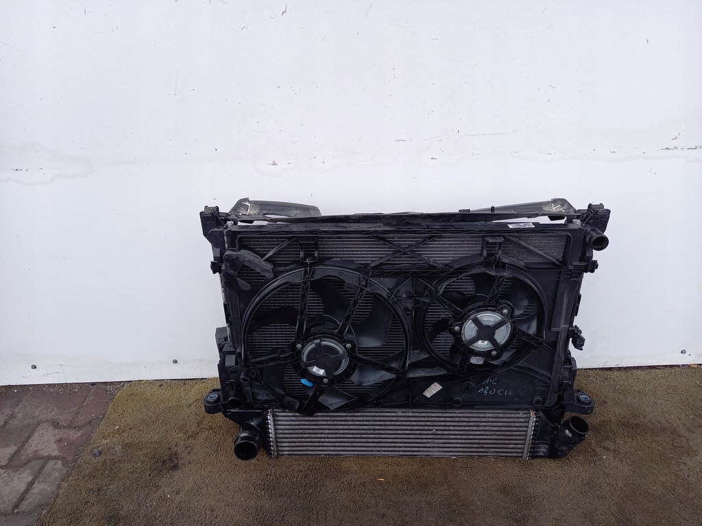 фото №5, Радиатор комплект trafic iii 1,6 dci