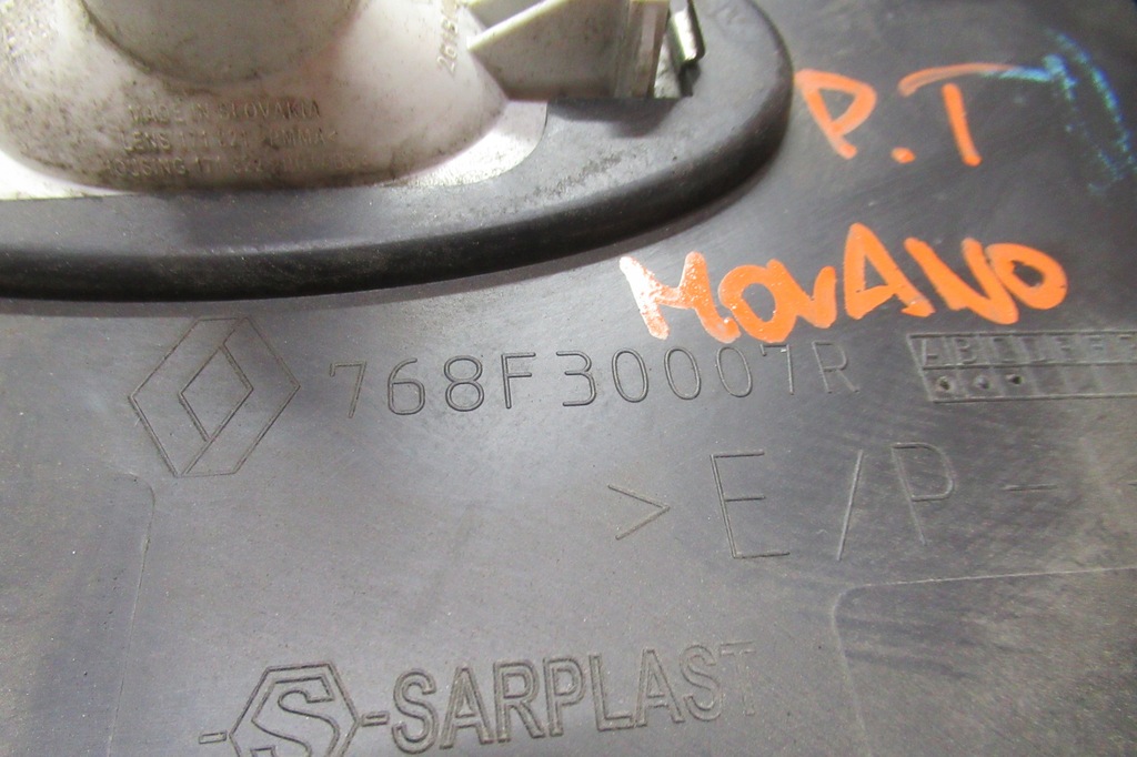 фото №8, Молдинг підкрилок renault master iii задня задня