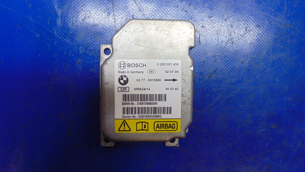 фото №1, Модуль датчик подушек подушка безопасности mini cooper r50 01-06 rok