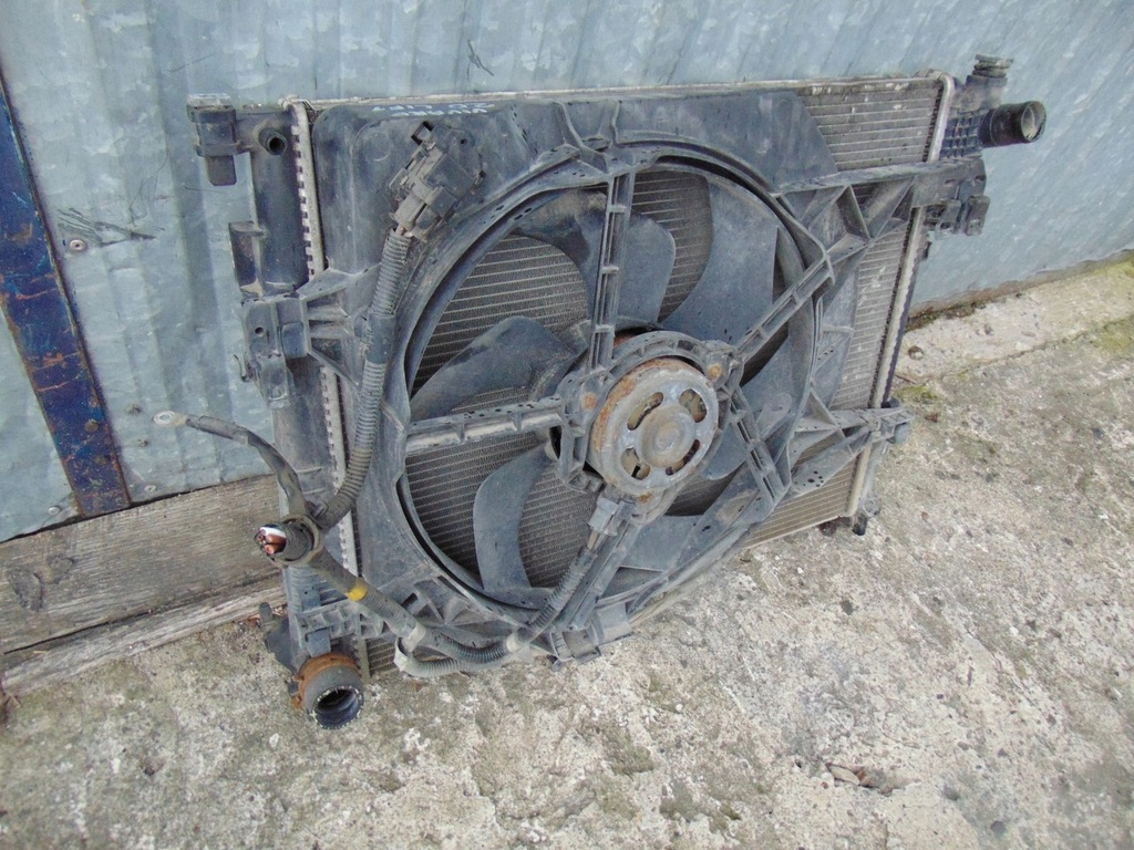 фото №6, Комплект радиатор вентилятор vivaro trafic 2.0 dci cdti