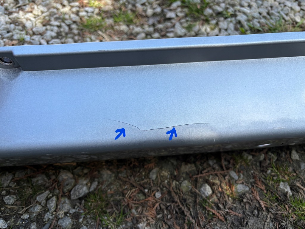 фото №9, Mercedes sprinter 907 w907 910 бампер задняя задний уголок правый левый pdc