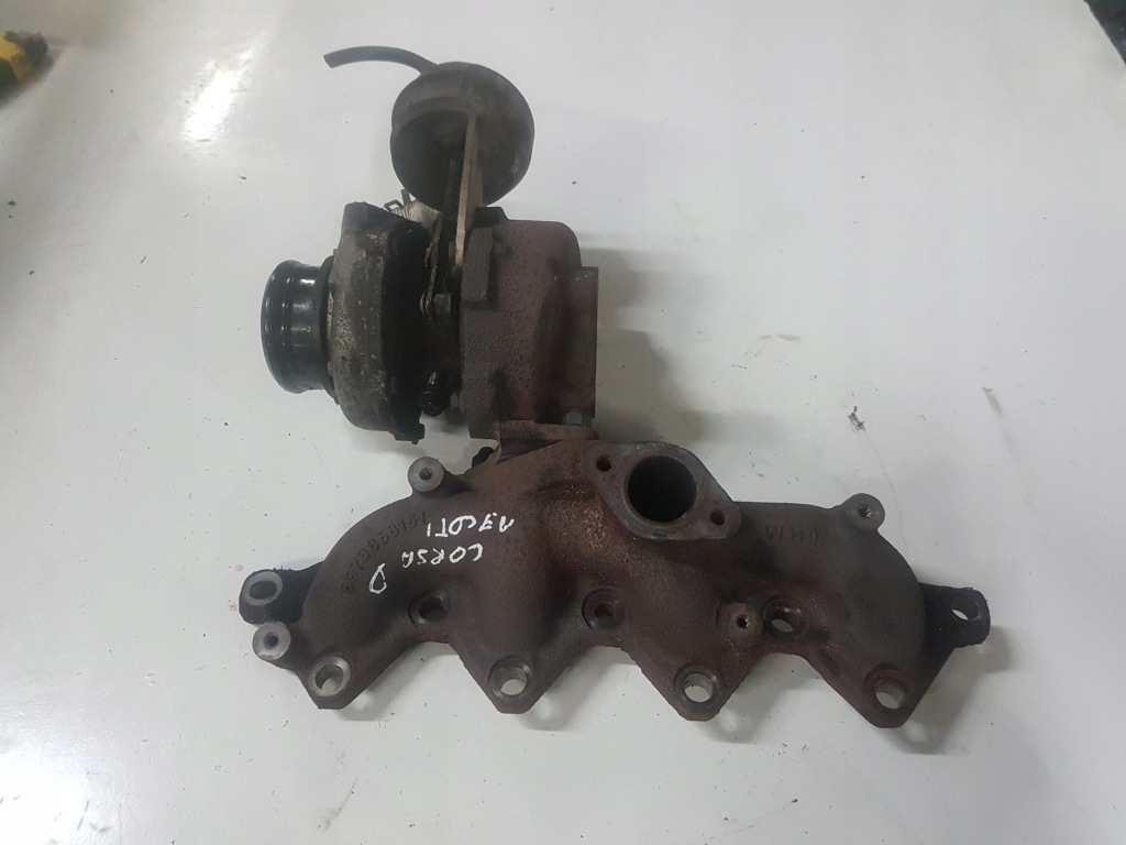 фото №1, Opel corsa d 06-13r 1.7 cdti dtr турбонагнетатель