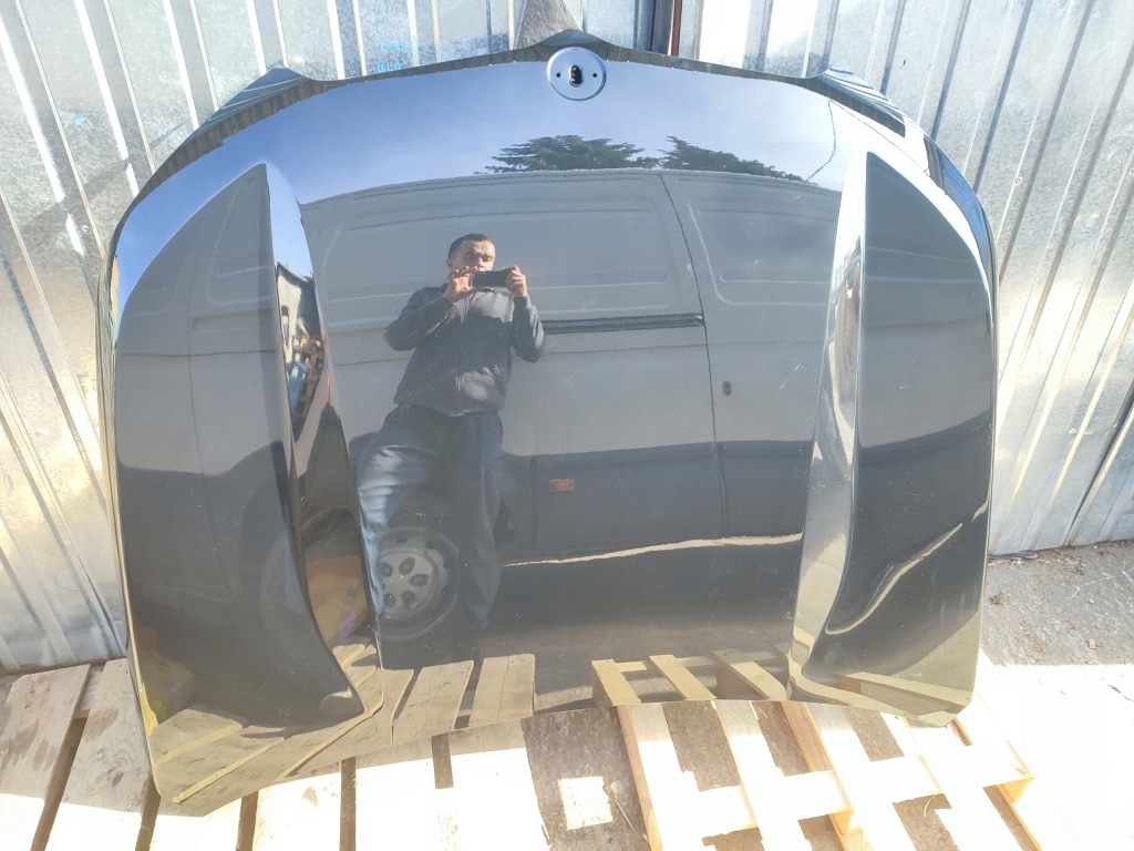 Капот крышка двигателя стальной bmw x1 u11 07.22r- лак 475 черный sapphire Киев