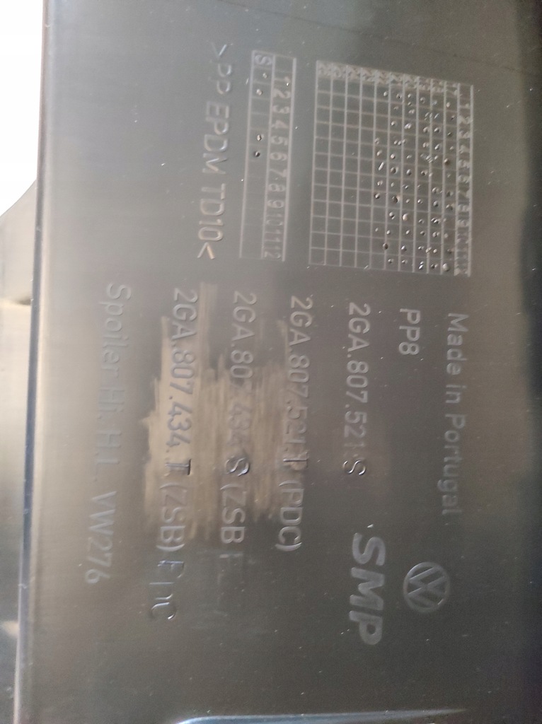 фото №5, Бампер задняя задний оригинал vw t-roc 17'--