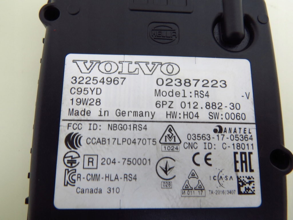 фото №7, Радар модуль датчик мертвого pola blis 32254967 volvo s60 iii v60 ii xc60