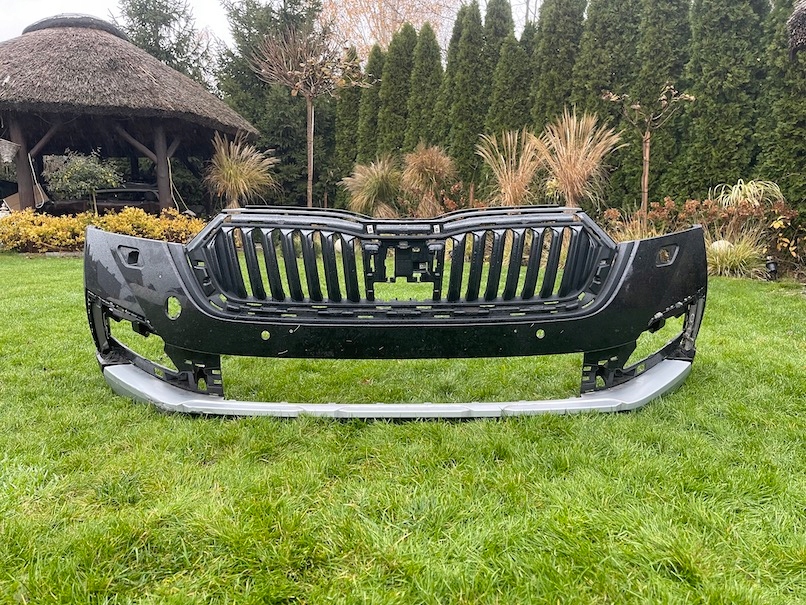 фото №1, Skoda octavia iv 5e3 scout бампер передний перед оригинал