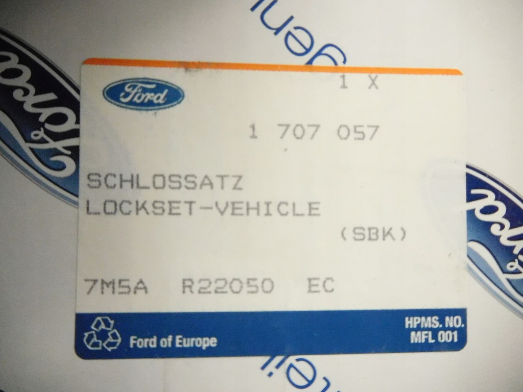 фото №9, Замки i замок запалювання з ключами ford c-max 1707057