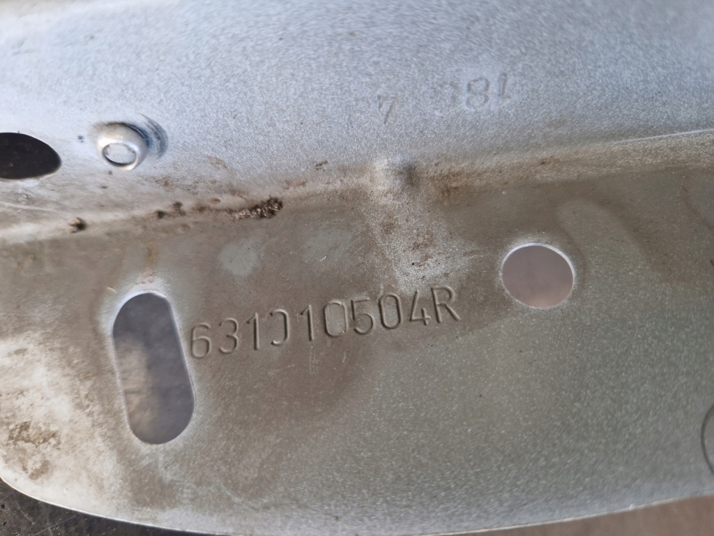 фото №11, Крила лівий перед передній master 3 iii opel movano 631010504r білий la 369